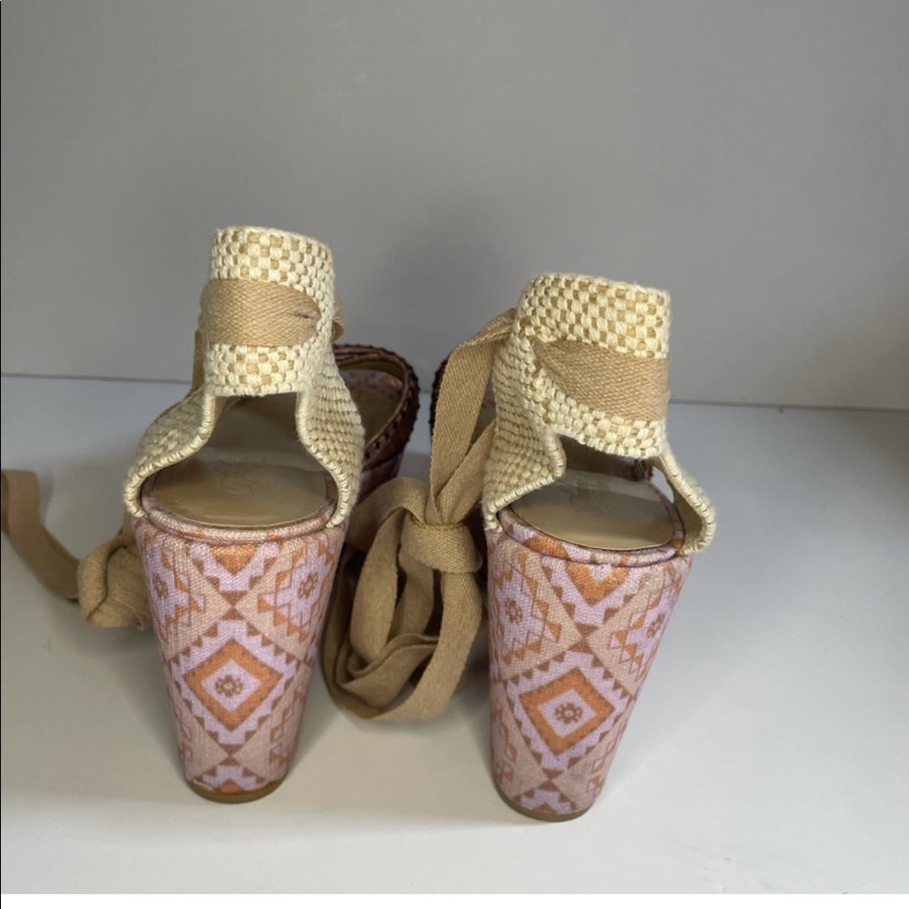 Theodora & Callum Biarritz Wedge Sandals View 3